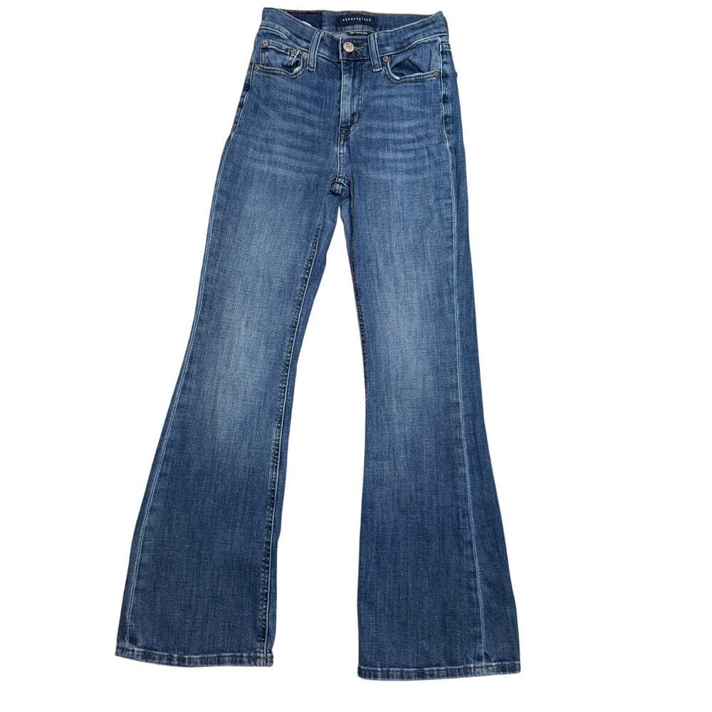 Aéropostale Flare High-Rise Jeans Size 00
